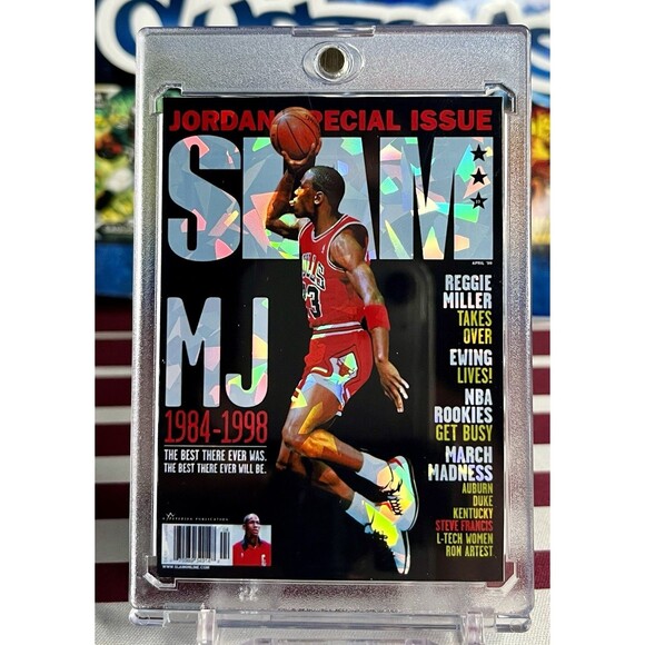 Michael Jordan 16 Card Lot Cracked Ice Holographic Custom Trading Cards Jordan - Picture 2 of 16